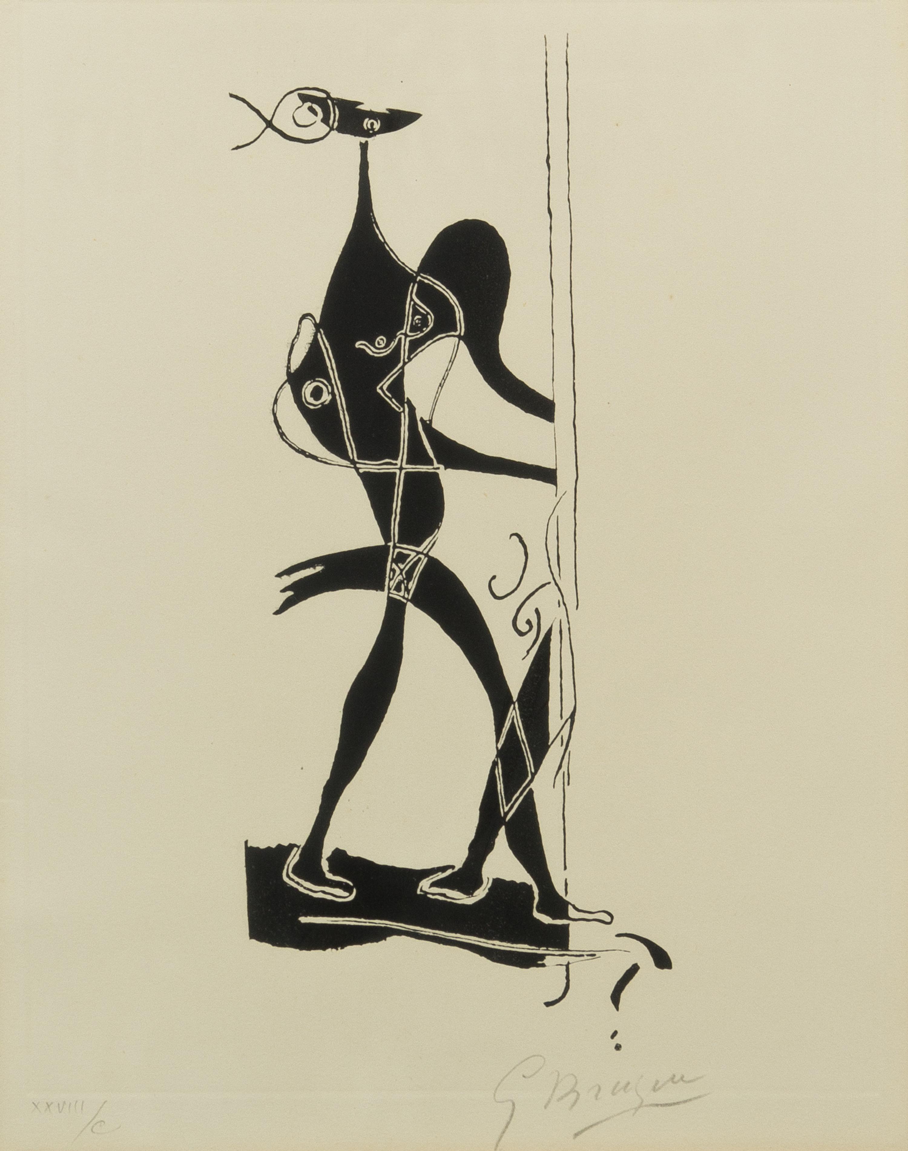After Georges Braque, (French, 1882-1963), Le greque (La crétoise)