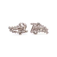 TIFFANY & CO., DIAMOND DOUBLE CLIP/BROOCH