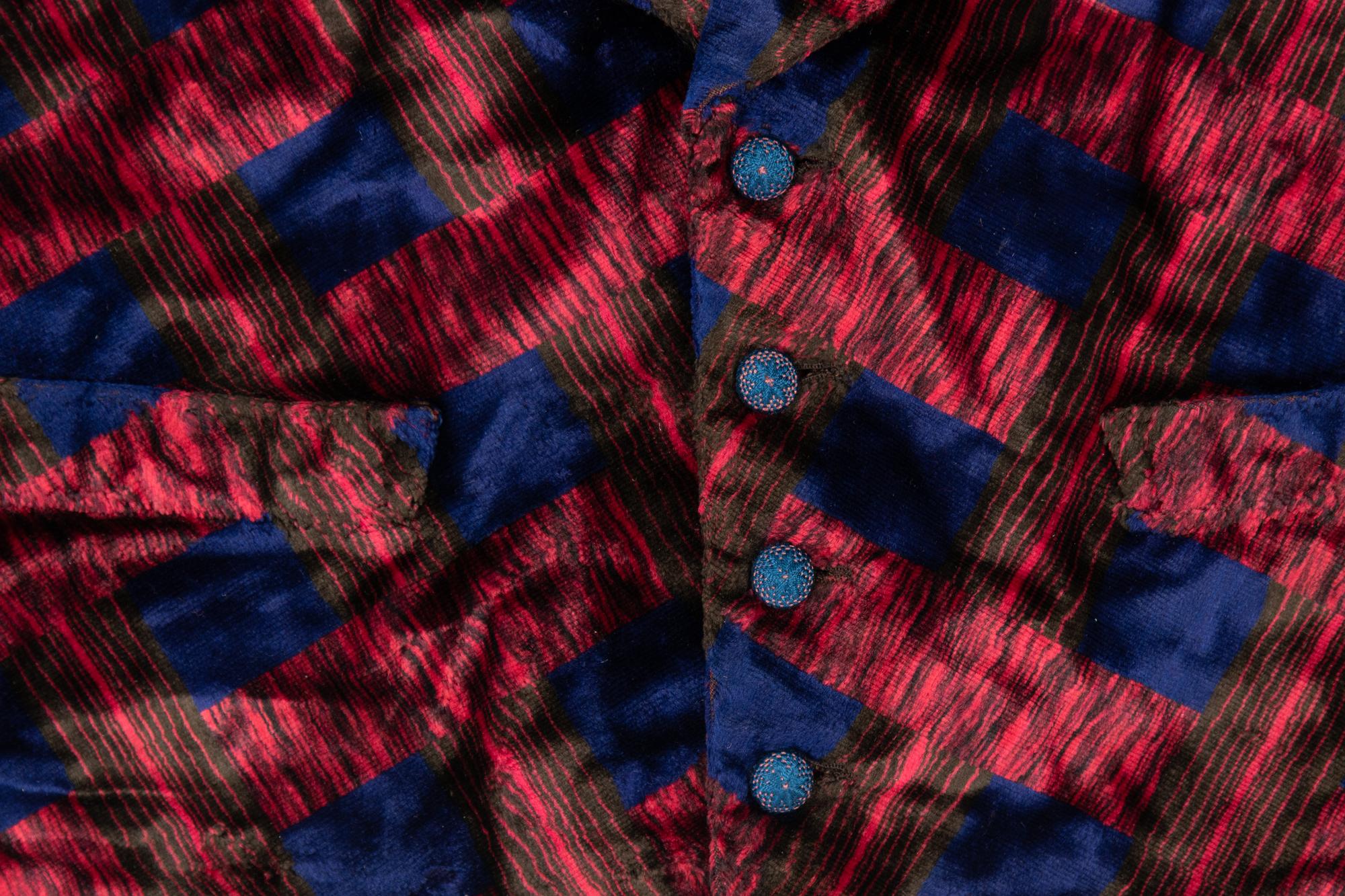 Three Men's 19th Century Waistcoats/Vests, 1840-60