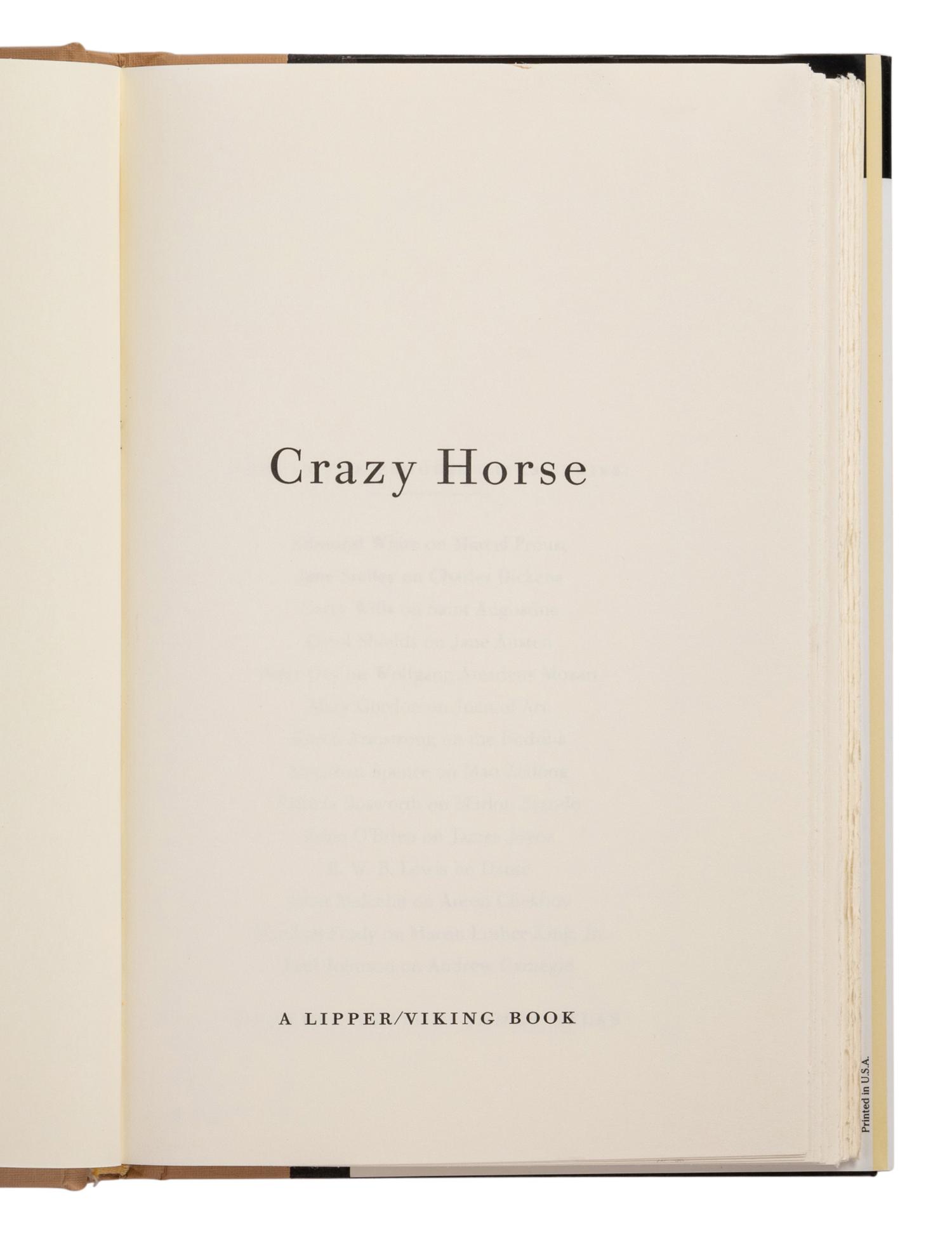 McMURTRY, Larry (1936-2021). A group of 16 works by McMurtry, ALL FIRST EDITIONS, comprising: