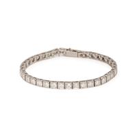 DREICER & CO., PLATINUM AND DIAMOND BRACELET