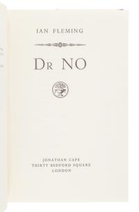 FLEMING, Ian (1908-1964). Dr. No. London: Jonathan Cape, 1958.