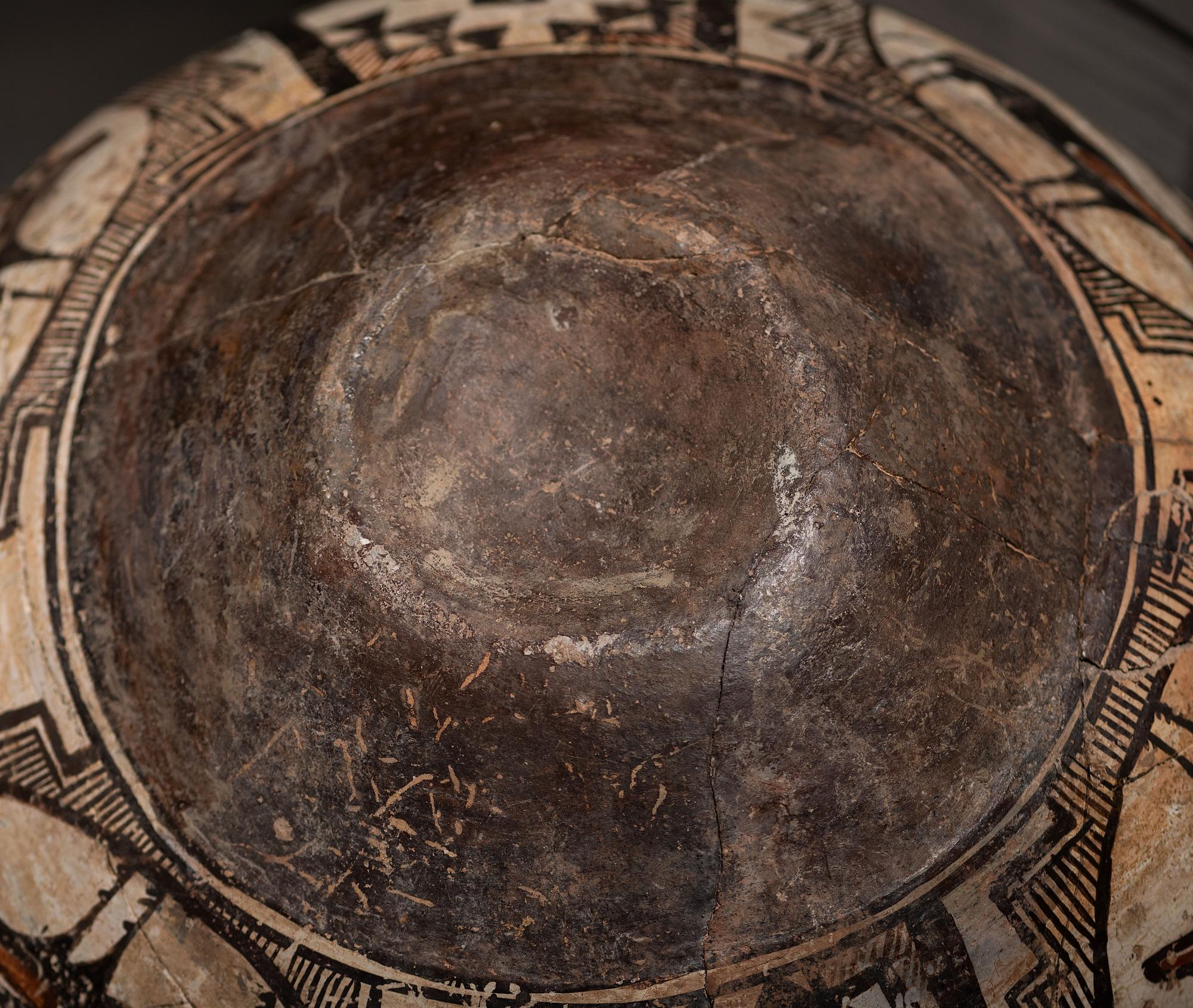 Zuni Polychrome Pottery Jar