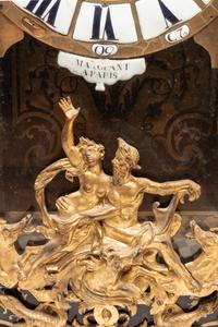 A Louis XV Gilt Bronze Mounted Boulle Marquetry Bracket Clock