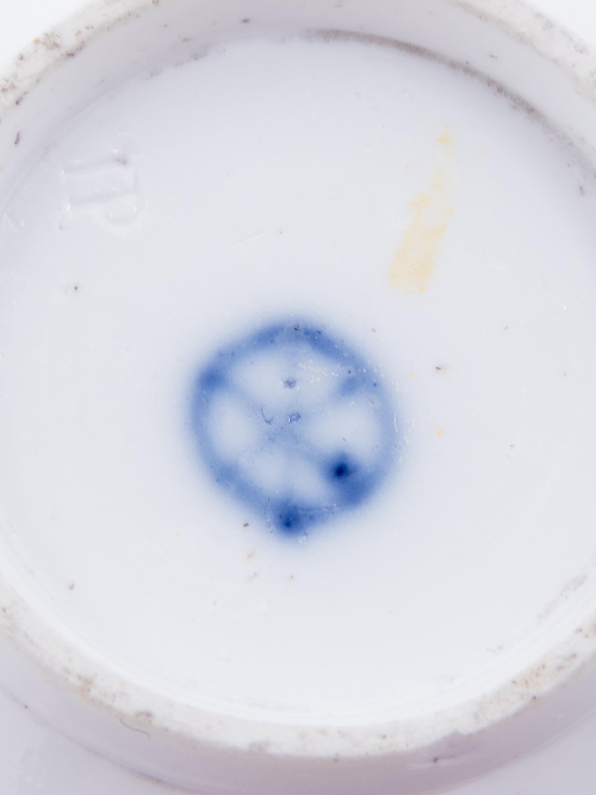 A Höchst Porcelain Cup and Saucer