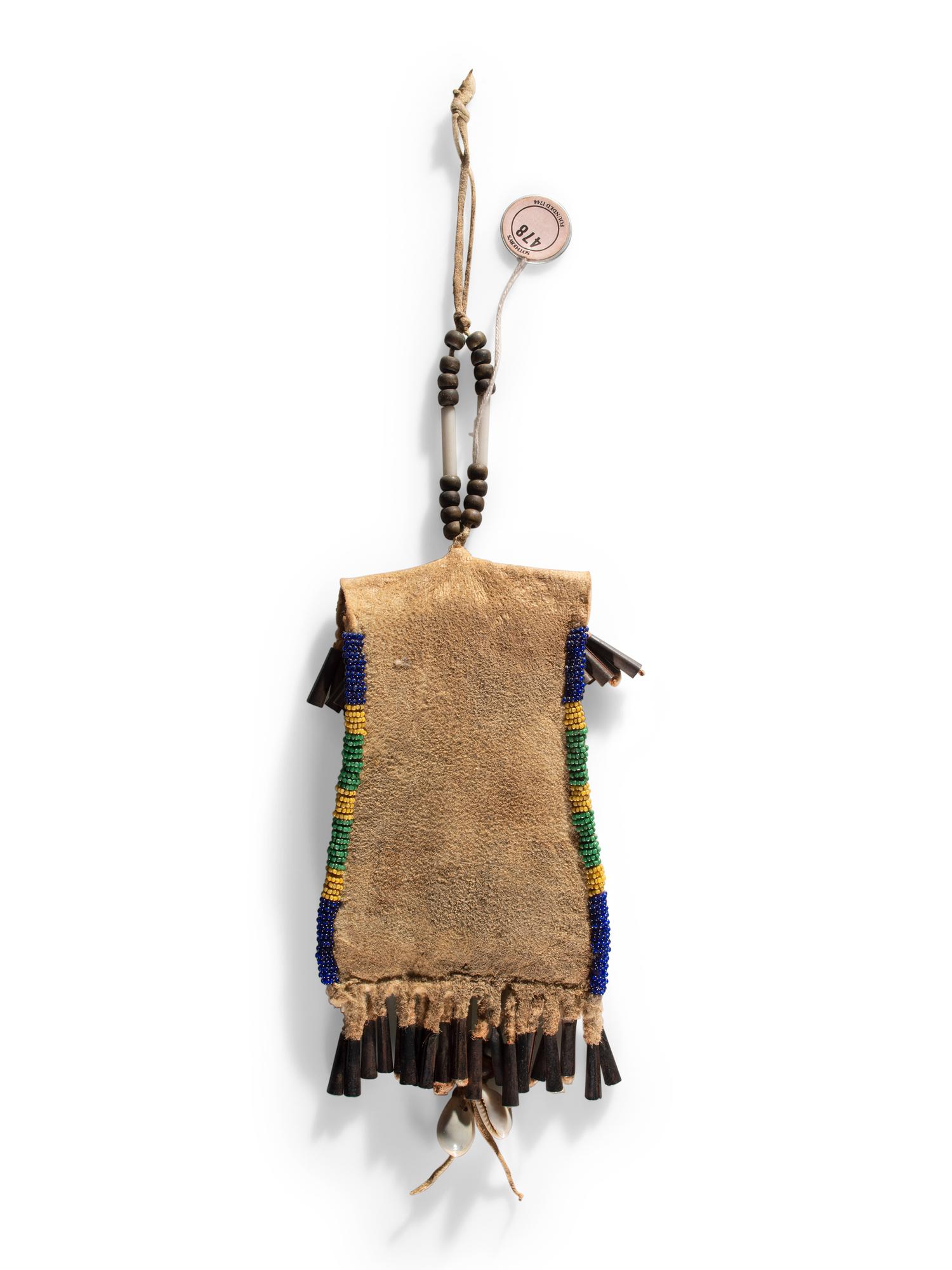 Northern Plains Beaded Hide Strike-a-Light Bag