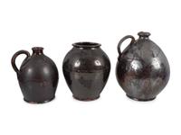 Six Redware Vessels