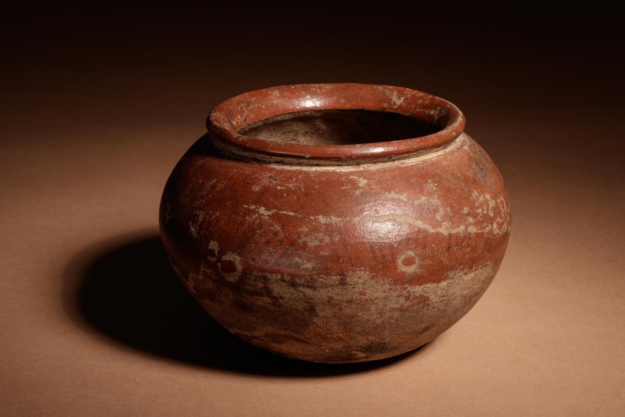 A Pre-Columbian Painted Terracotta Bowl