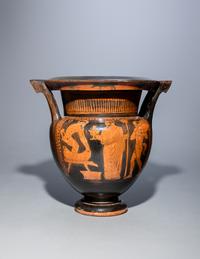 An Attic Red-Figured Column Krater
