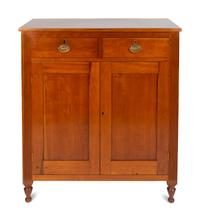 A Federal Style Cherrywood Cabinet