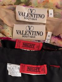 Two Valentino Floral Ensembles, 1980-90s