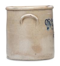 A P.H. Smith and Sons Four-Gallon Script Stoneware Crock