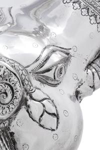 A Large Southeast Asian Silver Elephant