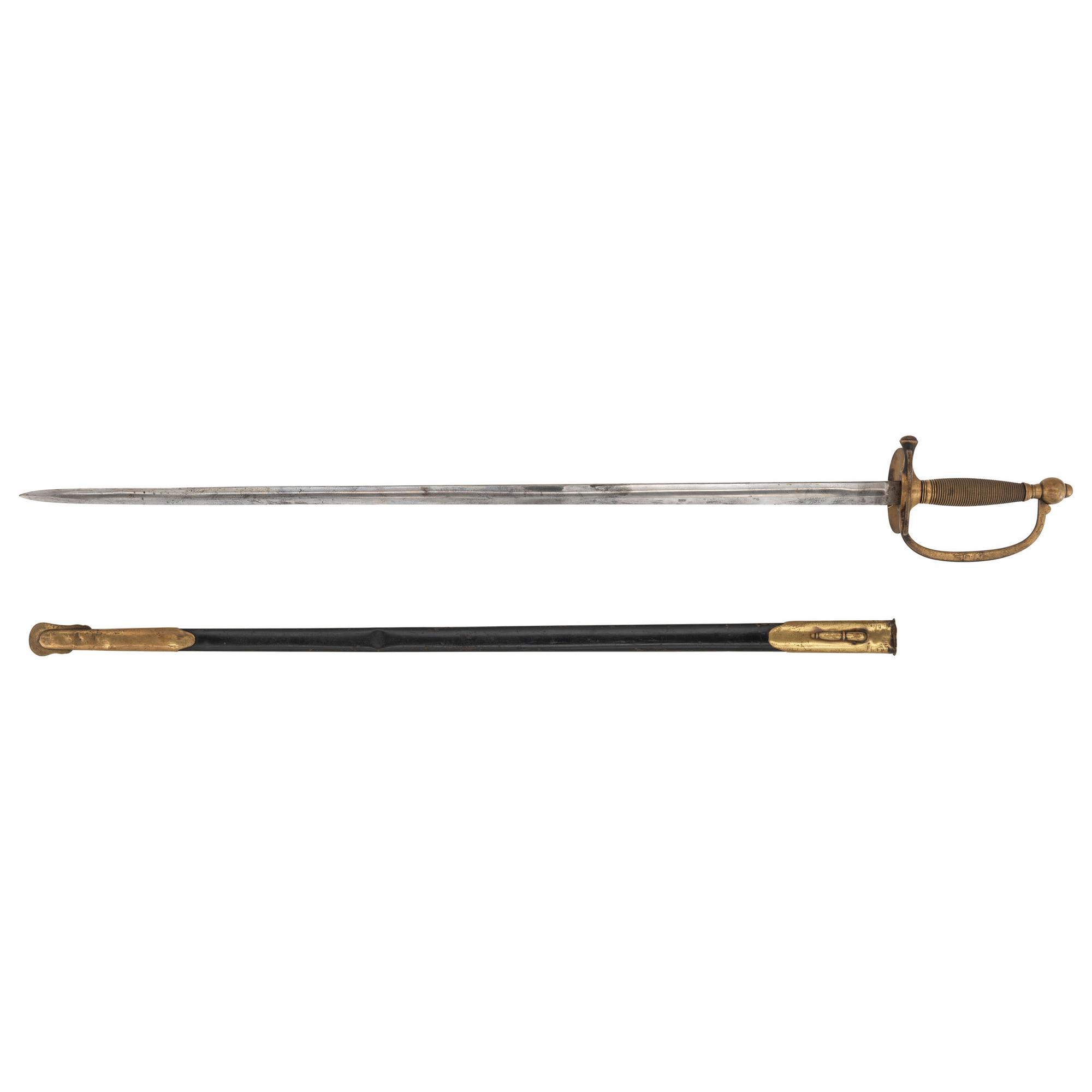 1840 NCO Sword of Martin Doyle Published in Civil War Army Swords by John Thillmann