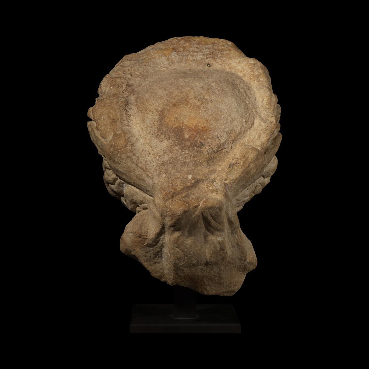 A Roman Marble Head of Apollo Citharoedus