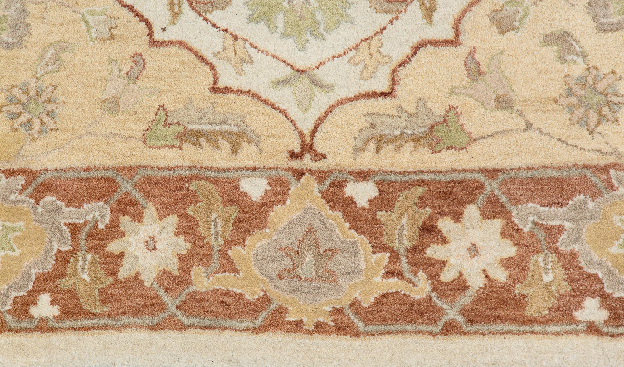 An Agra Wool Rug — 20TH CENTURY