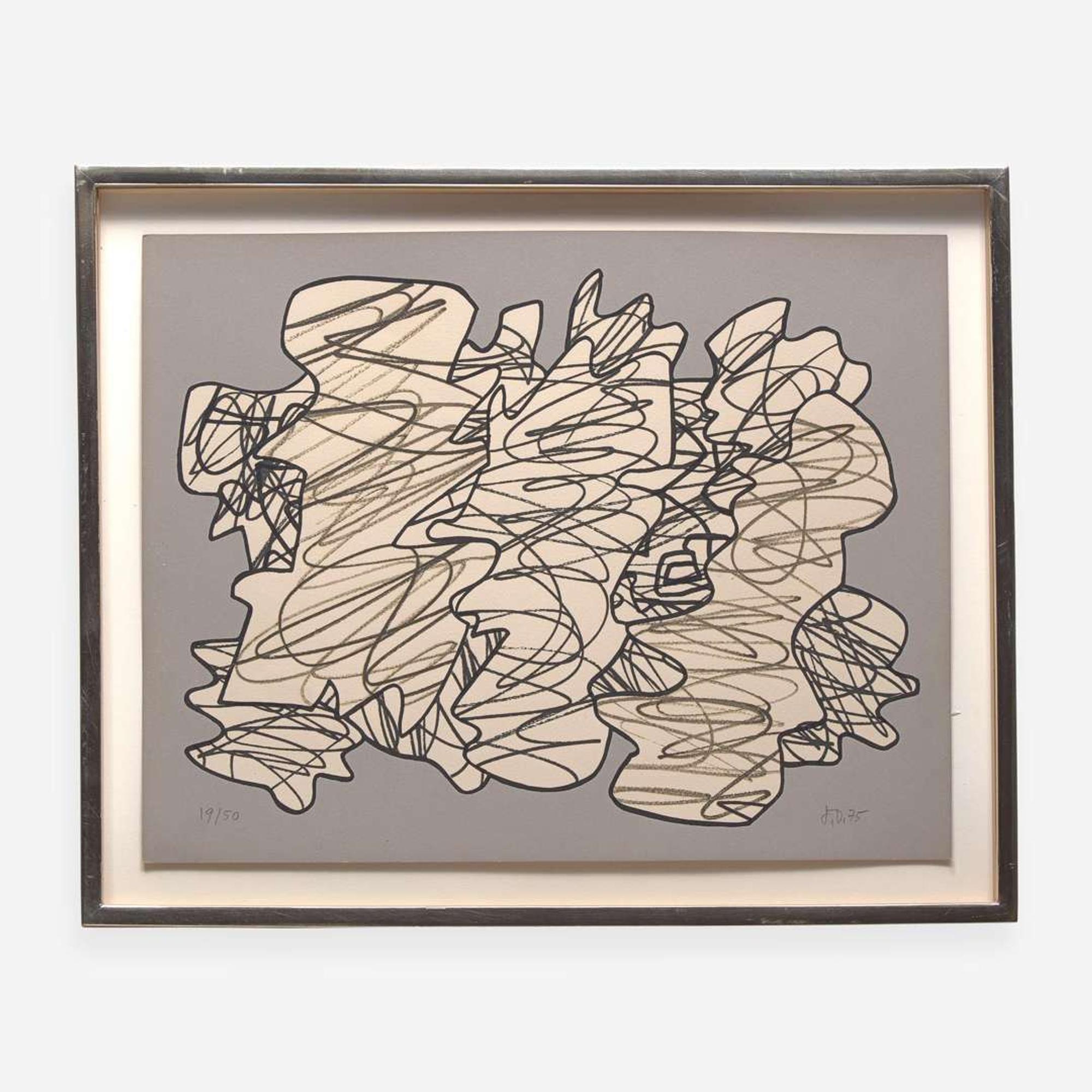 Jean Dubuffet (French, 1901-1985) Récit