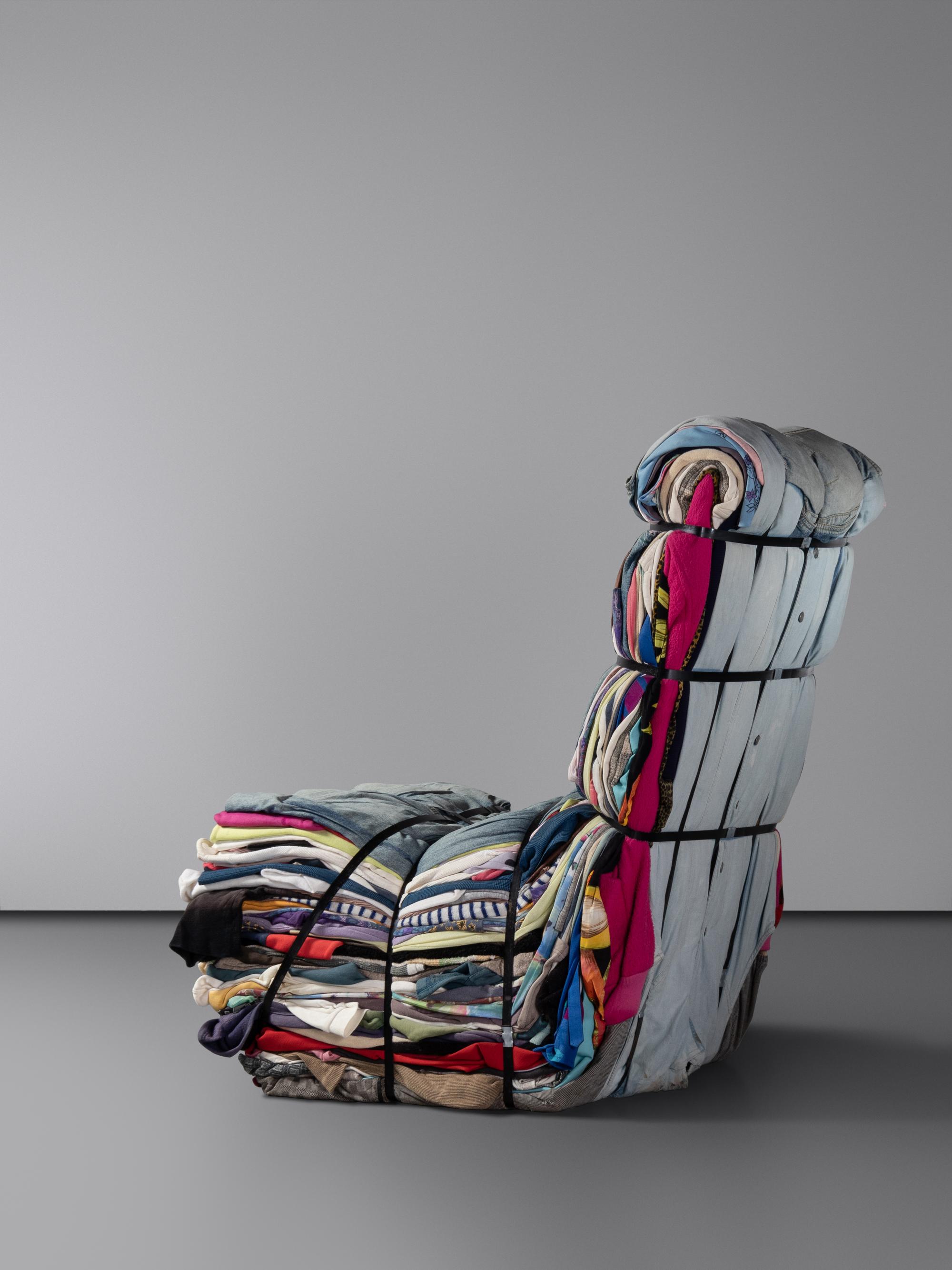 Pair of 'Rag' Chairs, c. 1991 Droog, Netherlands