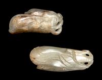 Four Chinese Jade Pendants