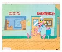 Pink Panther. Pink Panther in the Emergency Room, ca 1990s.