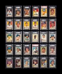 A Near Set of 1952 Topps Baseball Cards (371/407) Featuring Over 60 High Numbers