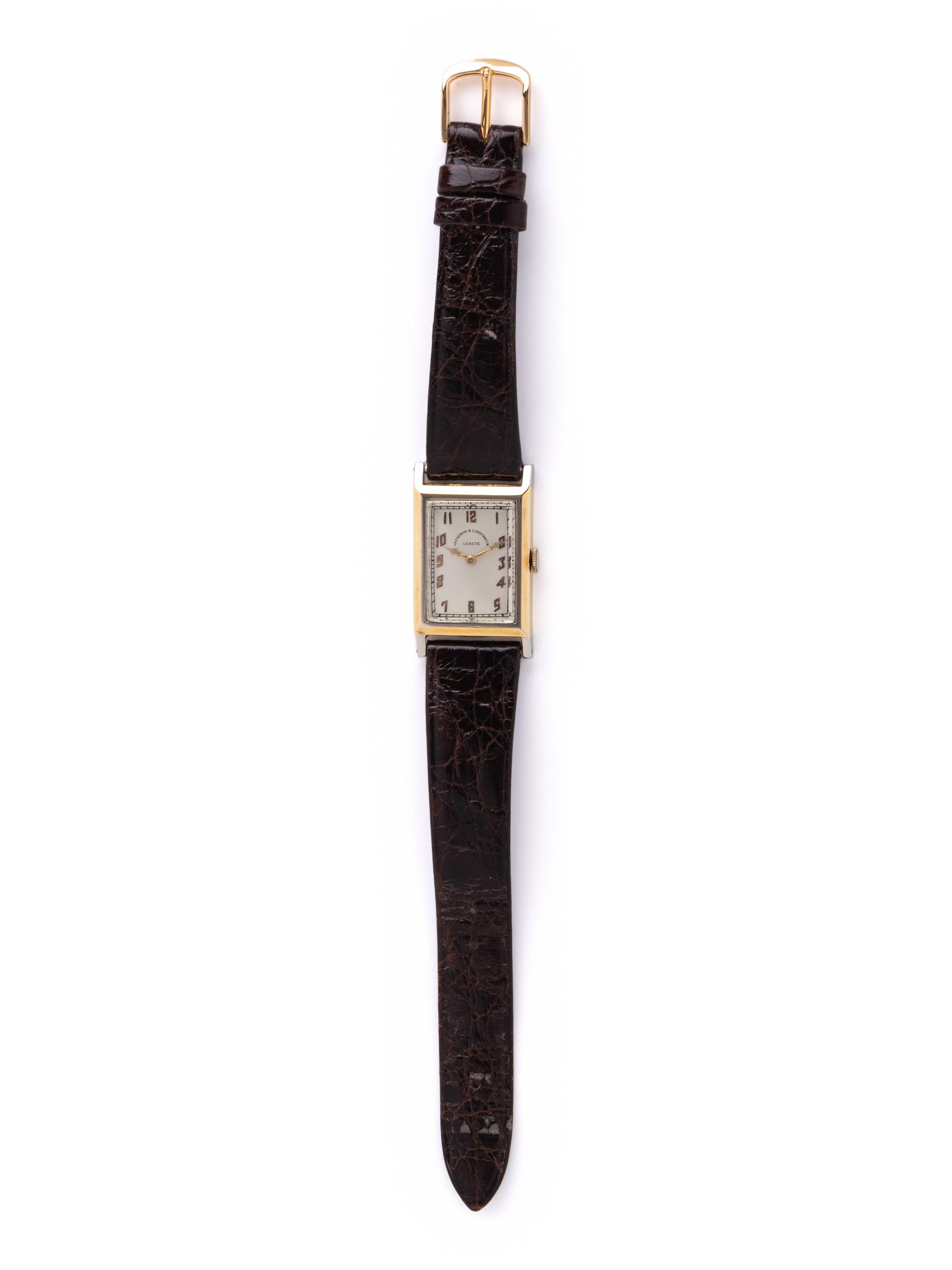 VACHERON & CONSTANTIN, VINTAGE, 18K YELLOW GOLD WRISTWATCH