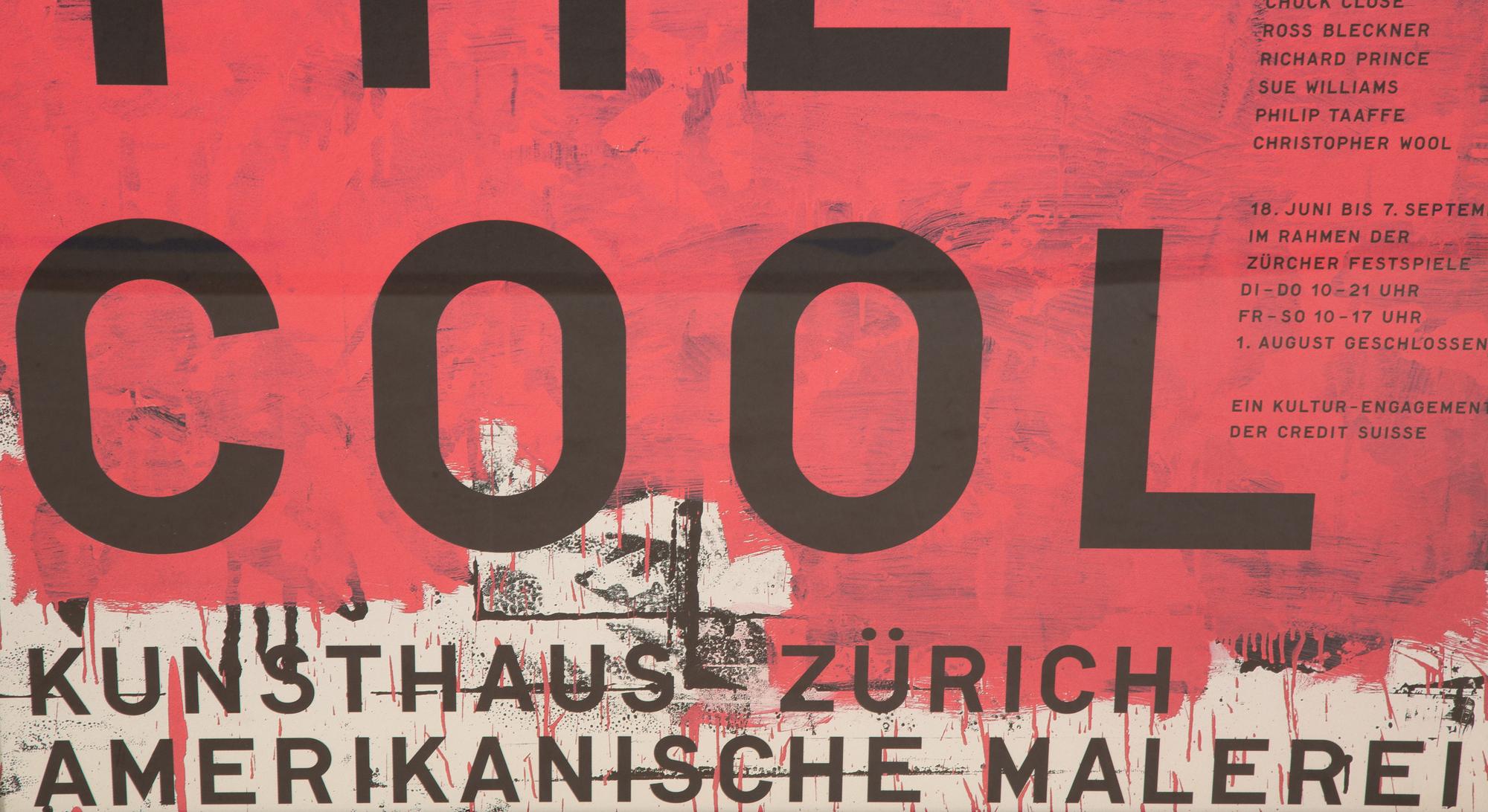 The Birth of Cool , for Kunsthaus, Zürich, 1997