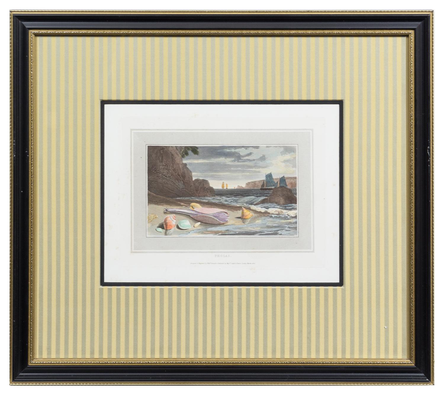 A Group of Four Prints Each 8 1/8 x 11 7/8 inches (visible).