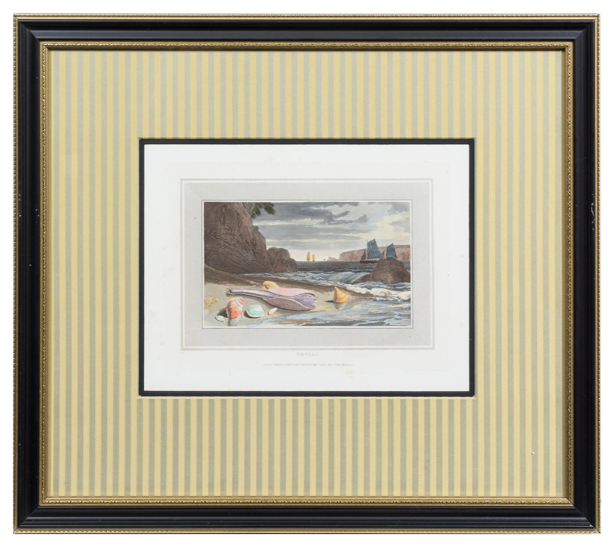 A Group of Four Prints Each 8 1/8 x 11 7/8 inches (visible).