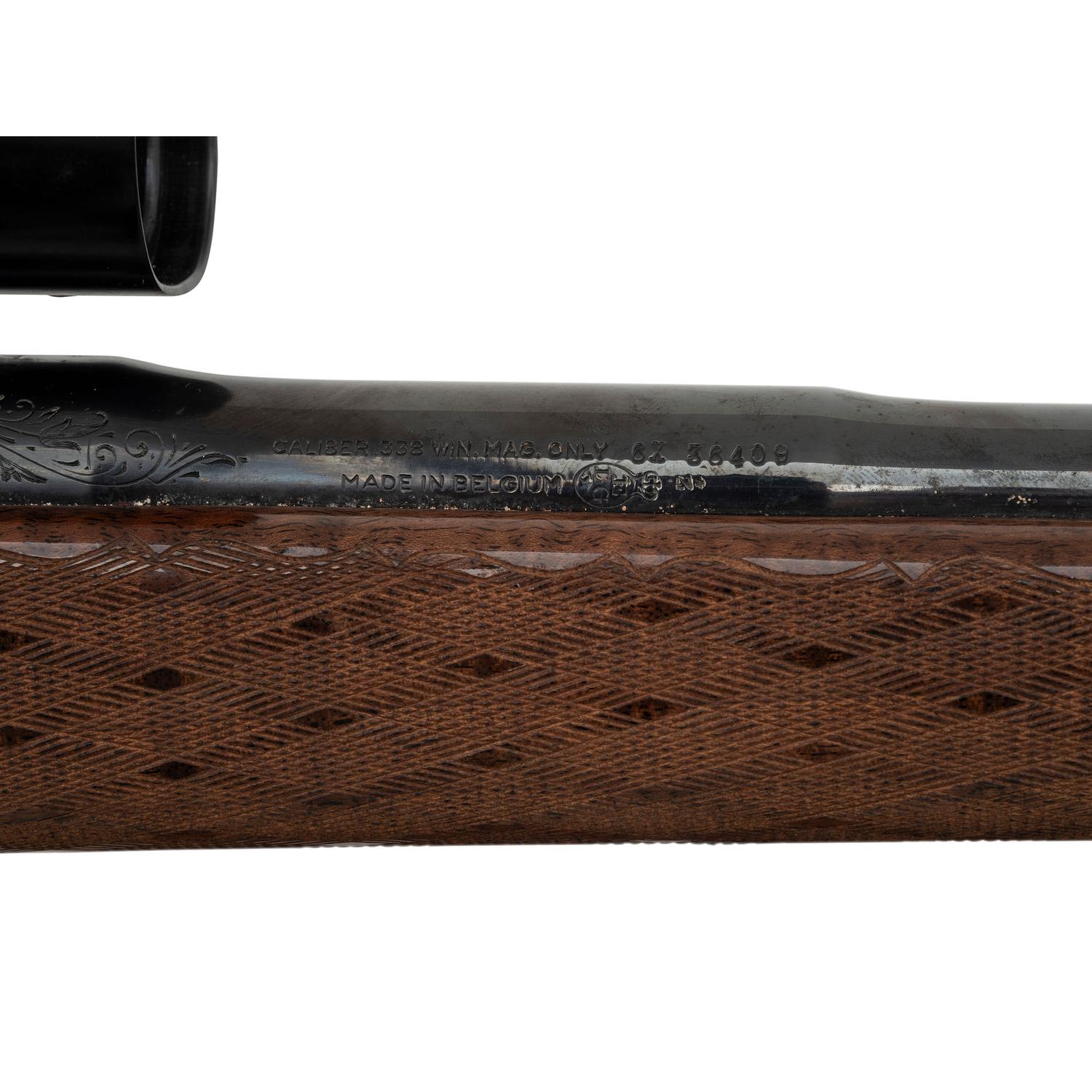 **Browning FN High Power Safari with Redfield Scope in .338 Win. Mag.