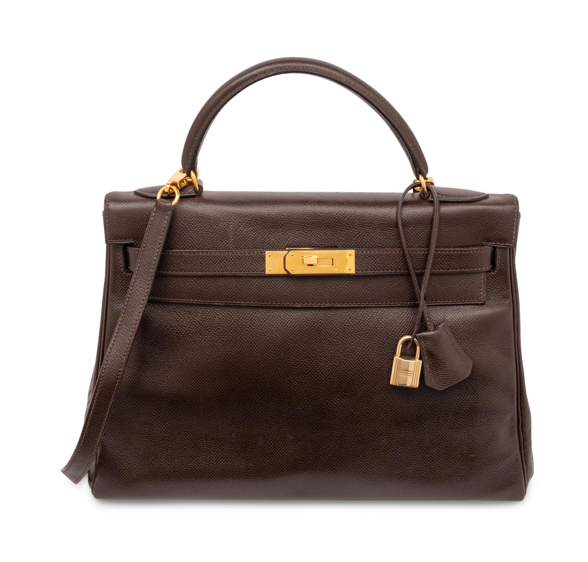 Hermès, Dark Brown Kelly 32