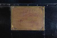 An American Painted Metal Paddle-Wheel Boat Search Light