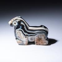 A Middle Elamite Banded Agate Feline
