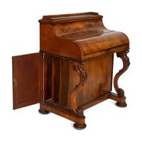A William IV Burl Walnut Davenport Desk