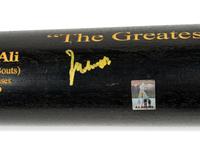 A Muhammad Ali Signed Autograph Baseball Bat (Ali Hologram, PSA)