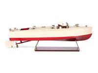 A Lionel Craft Wind Up Tin Boat