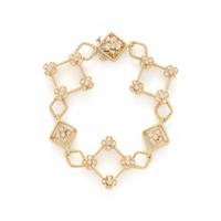 BAGH, YELLOW GOLD AND DIAMOND BRACELET