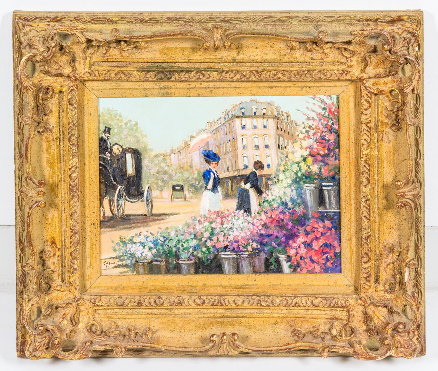 E. J. Cygne, (20th Century), Coin des fleurs