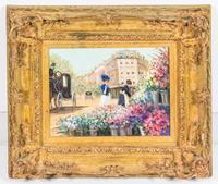 E. J. Cygne, (20th Century), Coin des fleurs