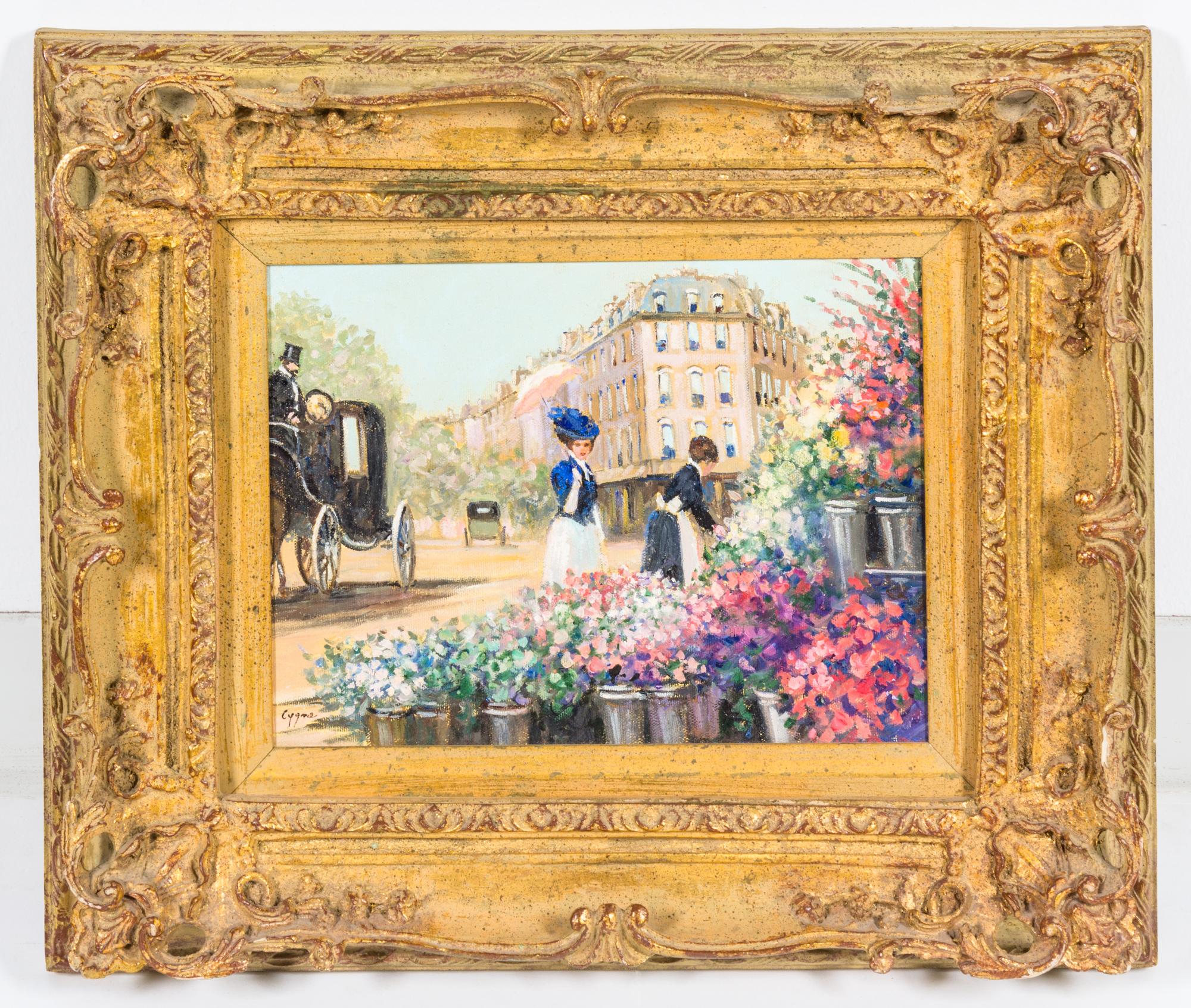 E. J. Cygne, (20th Century), Coin des fleurs