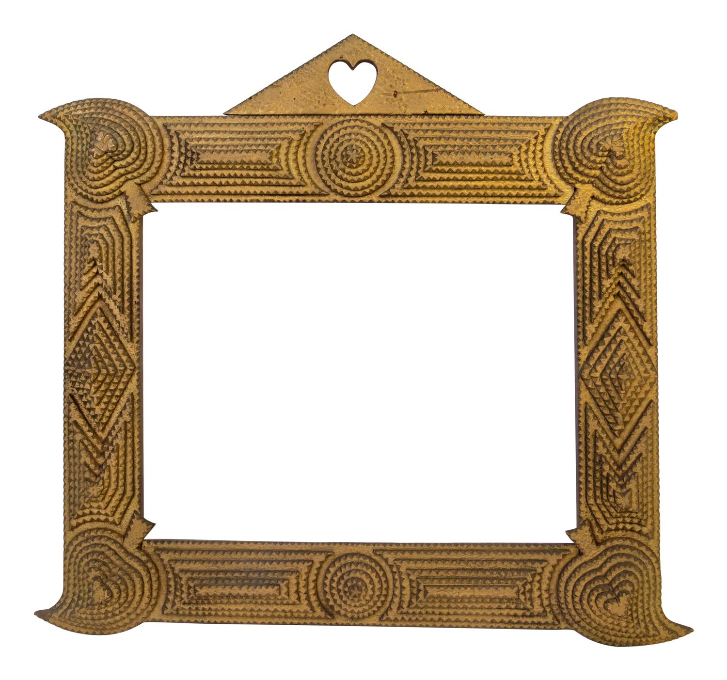 A Tramp Art Frame
