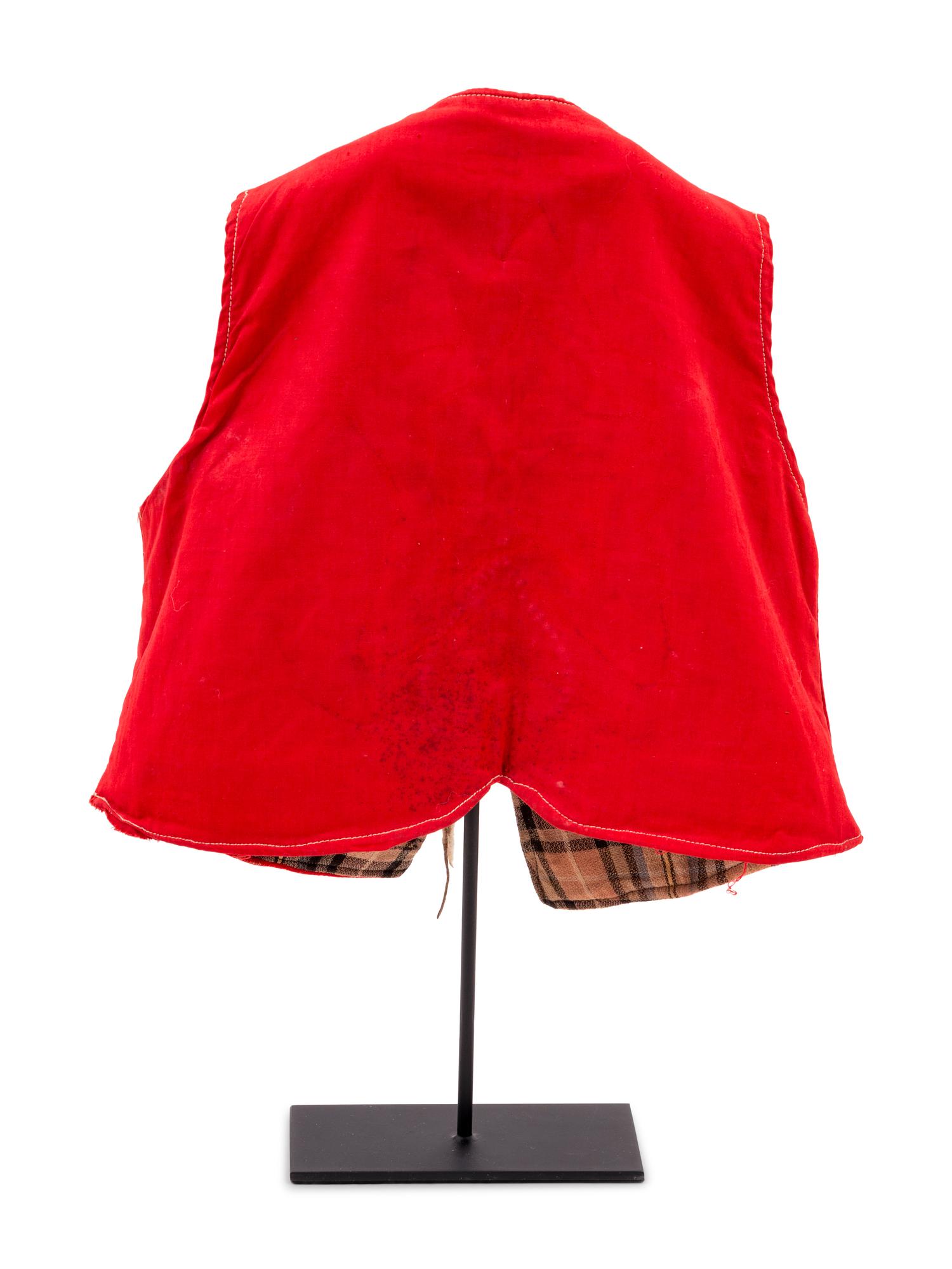 Plateau Child's Beaded Wool Vest