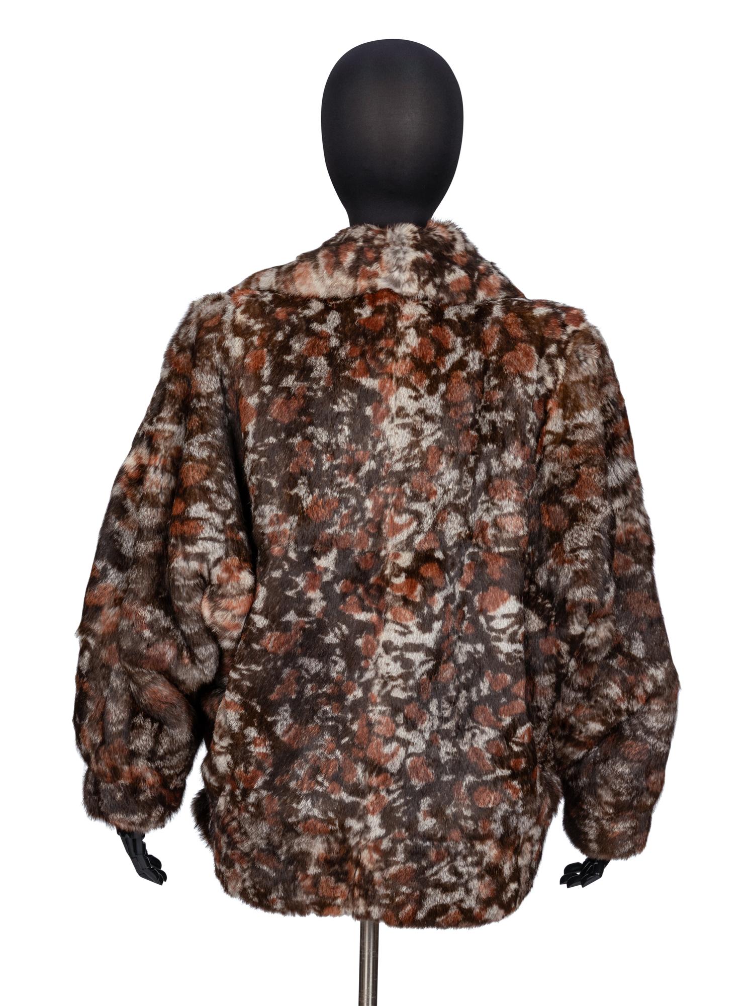 Fendi, Dyed Rabbit Fur Jacket