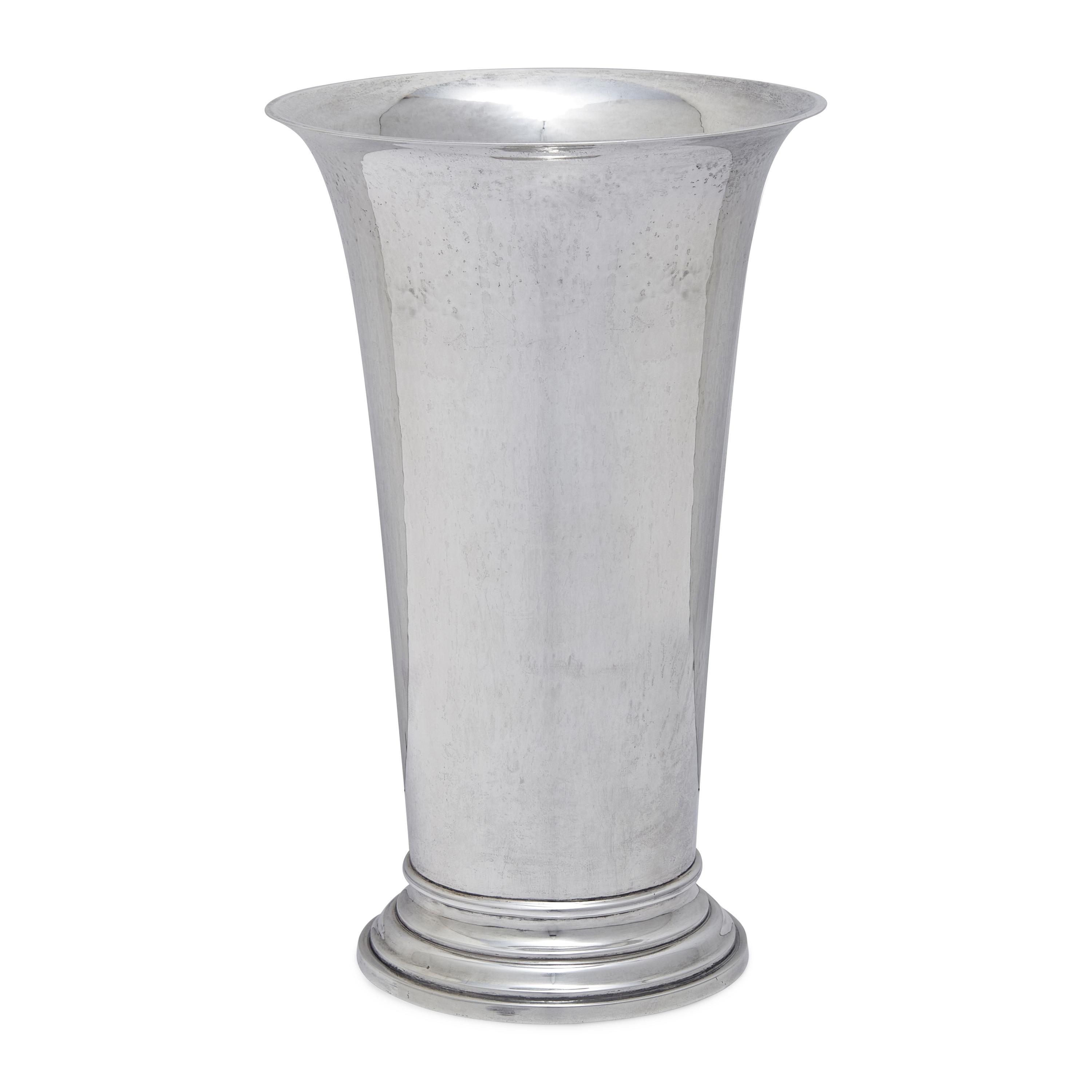 A Sterling Silver Vase
