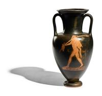 An Attic Red-Figured Nolan Amphora