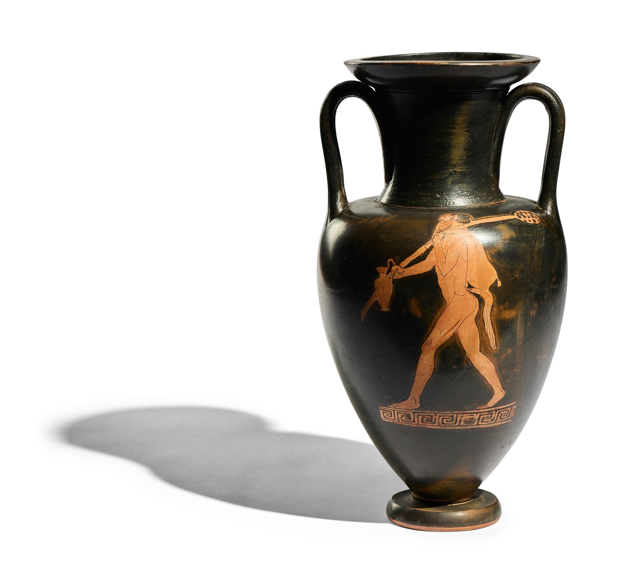 An Attic Red-Figured Nolan Amphora