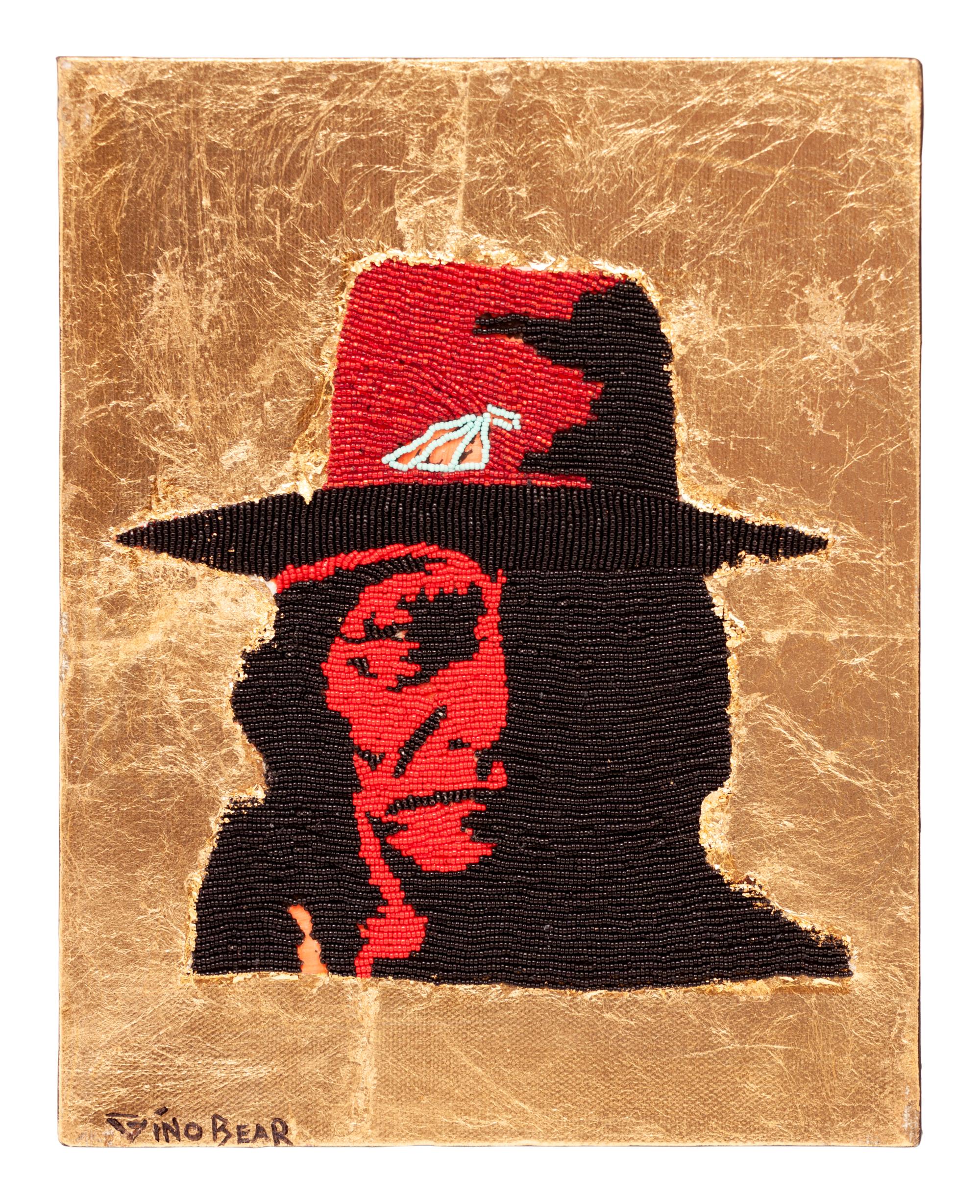 Beaded Portraits, Sitting Bull