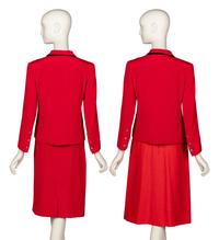 Chanel Creations, Silk Suit & Tweed Skirt