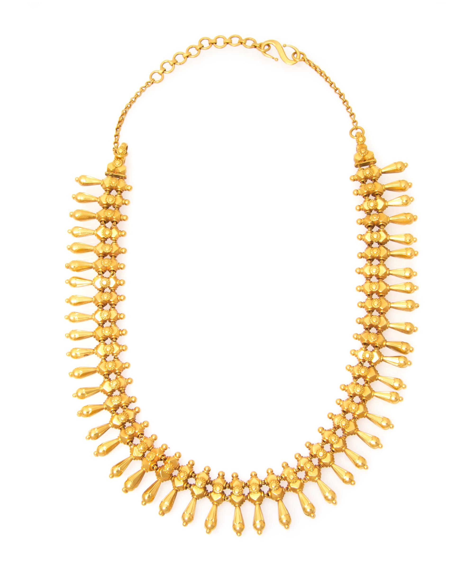 A 22 Karat Yellow Gold Necklace, 47.10 dwts.