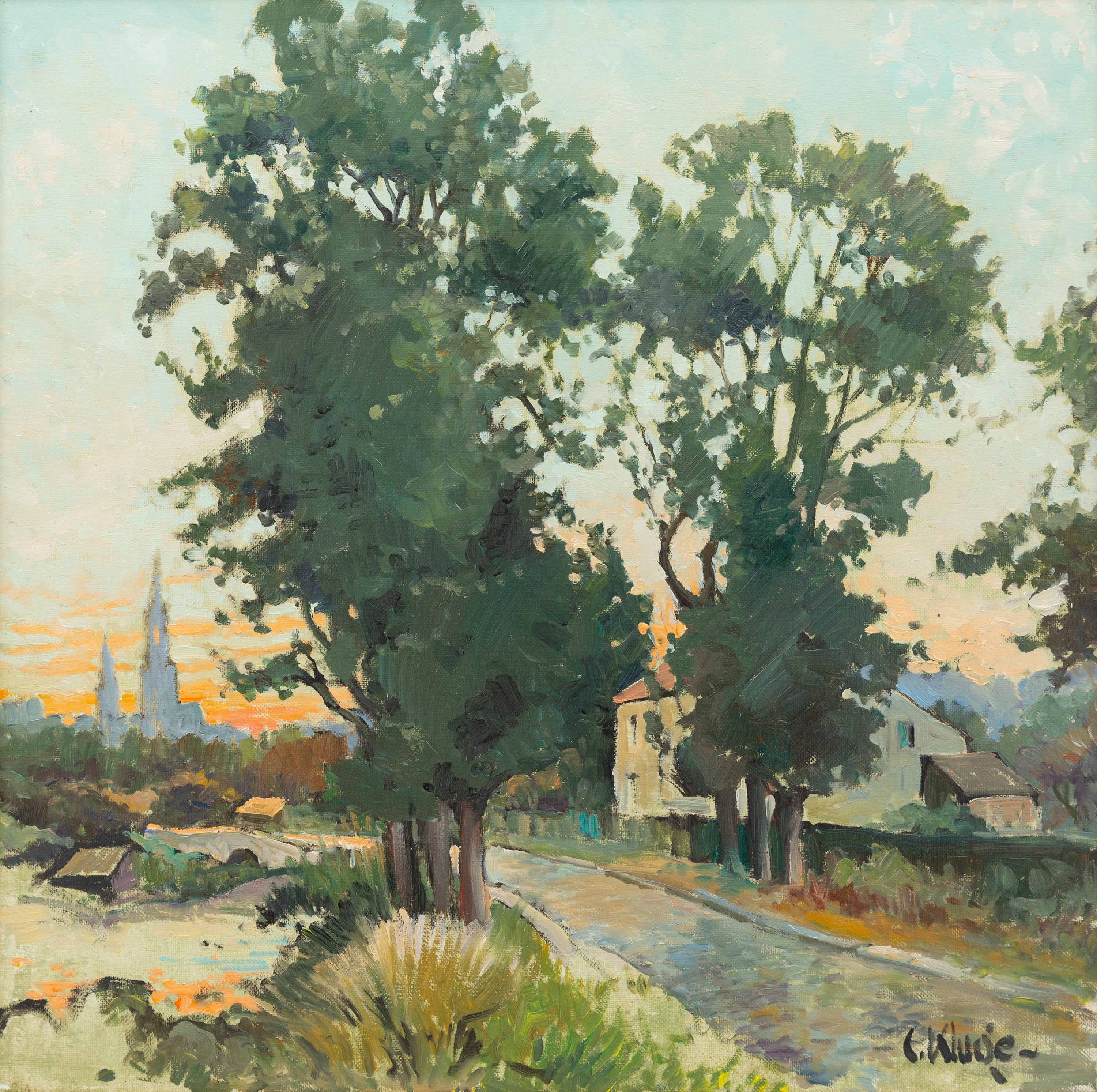 Constantin Kluge (French, 1912–2003) — Les Abords de Senlis